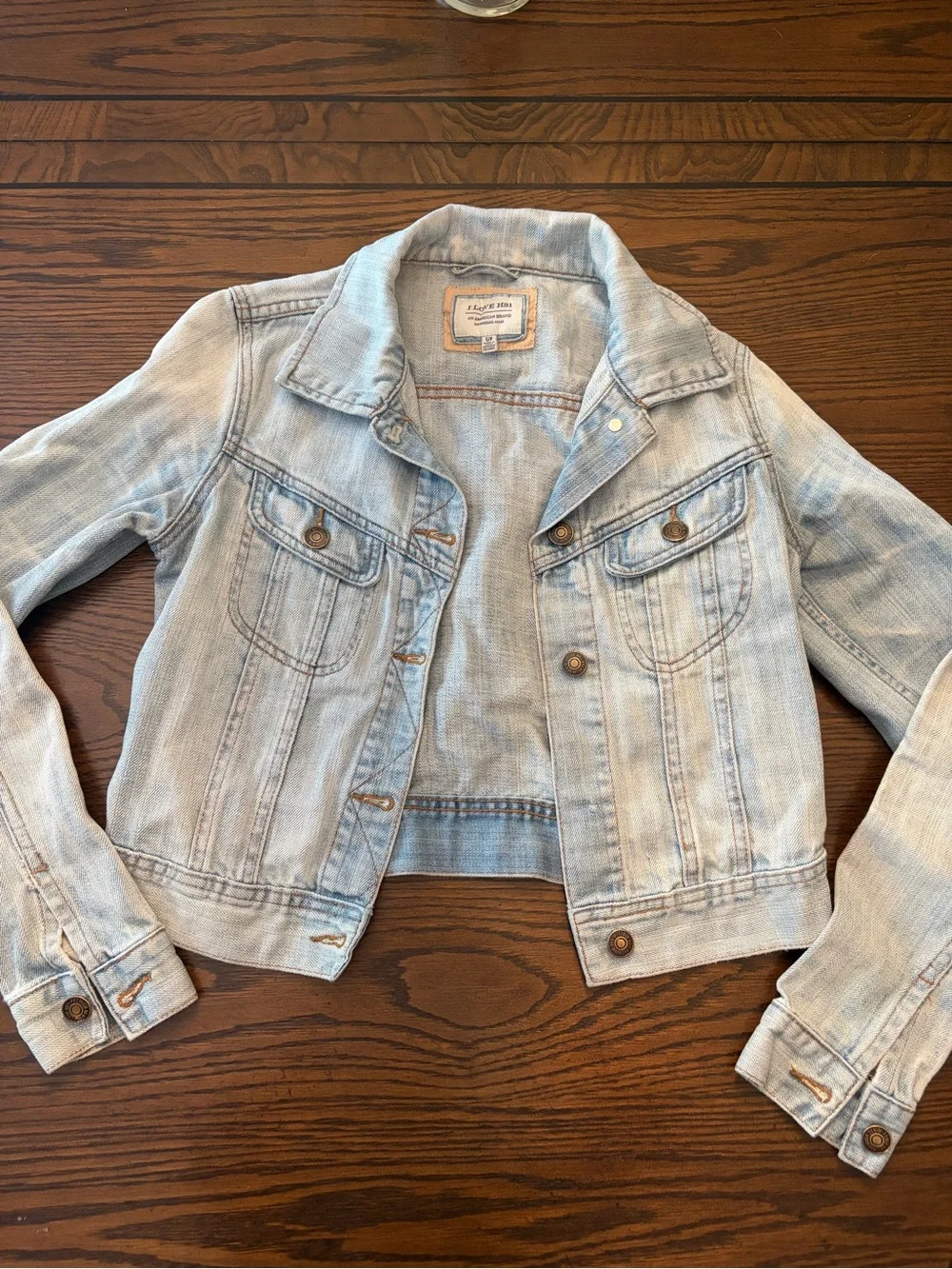 Hollister Light Wash Denim Jacket